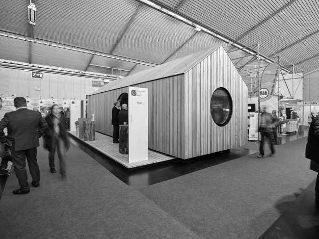 Inauguración del pabellón de madera